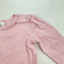 Load image into Gallery viewer, Girls Target, pink cotton bodysuit / romper, GUC, size 00,  