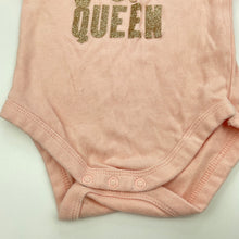 Load image into Gallery viewer, Girls Baby Berry, pink cotton bodysuit / romper, GUC, size 0,  