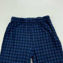 Load image into Gallery viewer, Boys Tiny Little Wonders, checked cotton bottoms, elasticated, GUC, size 000,  