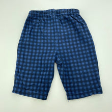 Load image into Gallery viewer, Boys Tiny Little Wonders, checked cotton bottoms, elasticated, GUC, size 000,  
