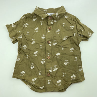 Boys Baby Berry, lightweight cotton short sleeve shirt, FUC, size 00,  