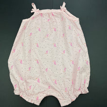 Load image into Gallery viewer, Girls Kids &amp; Co, lightweight cotton summer romper, EUC, size 0,  