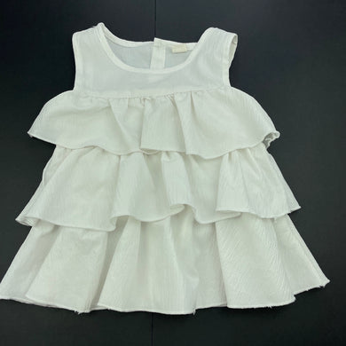 Girls lightweight, tiered top, GUC, size 2,  