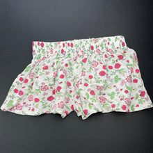 Load image into Gallery viewer, Girls Cotton On, floral lightweight shorts, elasticated, GUC, size 1,  