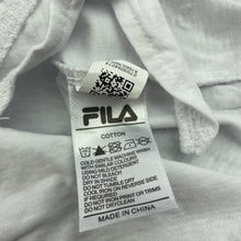 Load image into Gallery viewer, Girls FILA, cotton tie front long sleeve top, GUC, size 6,  