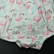 Load image into Gallery viewer, Girls Lou Moon, summer romper, flamingos, armpit to armpit: 25cm, FUC, size 1,  