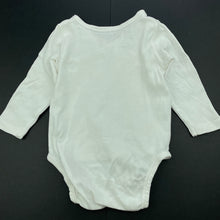 Load image into Gallery viewer, unisex H&amp;M, organic cotton bodysuit / romper, GUC, size 000,  