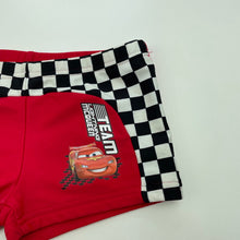 Load image into Gallery viewer, Boys Disney, Cars, swim shorts, elasticated, FUC, size 2,  