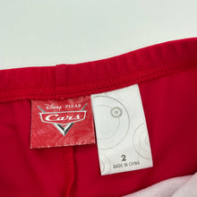 Load image into Gallery viewer, Boys Disney, Cars, swim shorts, elasticated, FUC, size 2,  