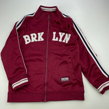 Load image into Gallery viewer, Boys Milkshake, fleece lined zip up track top, GUC, size 8,  