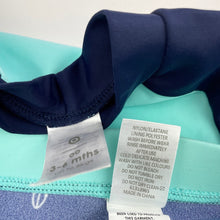 Load image into Gallery viewer, Boys Target, long sleeve rashie + swim shorts, small mark back of top, FUC, size 00,  