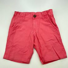 Load image into Gallery viewer, Boys Ollies Place, pink cotton shorts, adjustable, GUC, size 3,  