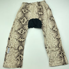 Load image into Gallery viewer, Girls Duke of London, snake print casual pants, elasticated, EUC, size 2,  