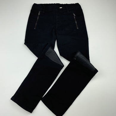 Girls H&M, lightweight stretch pants, adjustable, Inside leg: 53cm, FUC, size 7,  
