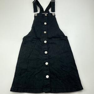 Target stretch denim overalls dress pinafore FUC size 8 L 67cm DaisyChainClothing