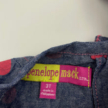 Load image into Gallery viewer, Girls Penelope Mack, cotton casual summer dress, FUC, size 3, L: 53cm