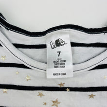 Load image into Gallery viewer, Girls H&amp;T, spliced cotton &amp; tulle fairy party dress, GUC, size 7, L: 62cm