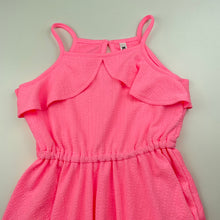 Load image into Gallery viewer, Girls KID, pink summer party dress, EUC, size 5, L: 63cm approx