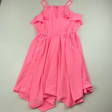 Load image into Gallery viewer, Girls KID, pink summer party dress, EUC, size 5, L: 63cm approx