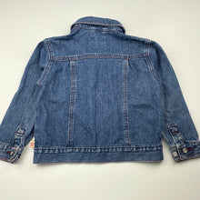 Load image into Gallery viewer, Girls Bbtoo, embroidered lightweight denim jacket, FUC, size 4,  