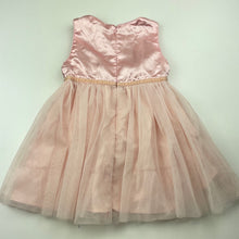 Load image into Gallery viewer, Girls TBB, lined tulle &amp; sequin party dress, FUC, size 2, L: 41cm