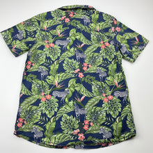 Load image into Gallery viewer, Boys Milkshake, cotton short sleeve shirt, zebras, GUC, size 6,  