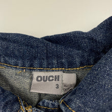 Load image into Gallery viewer, Girls OUCH, blue denim vest / jacket, GUC, size 3,  