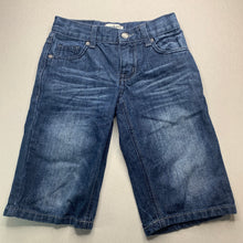 Load image into Gallery viewer, Boys Breakers, blue denim jean shorts, adjustable, GUC, size 7,  