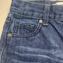 Load image into Gallery viewer, Boys Breakers, blue denim jean shorts, adjustable, GUC, size 7,  