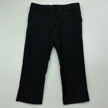 Load image into Gallery viewer, Boys Bardot Junior, black suit / formal pants, adjustable, Inside leg: 29cm, EUC, size 1,  