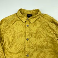 Load image into Gallery viewer, Boys Tilt, mustard cotton long sleeve shirt, EUC, size 8,  