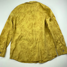 Load image into Gallery viewer, Boys Tilt, mustard cotton long sleeve shirt, EUC, size 8,  