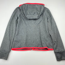 Load image into Gallery viewer, Girls Target, lightweight zip up hooded sports top, GUC, size 8,  
