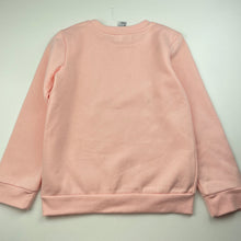 Load image into Gallery viewer, Girls Anko, pink fleece lined sweater / jumper, FUC, size 7,  