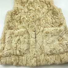 Load image into Gallery viewer, Girls Zara, faux fur vest / jacket, hook fastening, EUC, size 8-9,  
