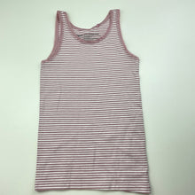 Load image into Gallery viewer, Girls Anko, striped stretchy singlet top, EUC, size 4-6,  