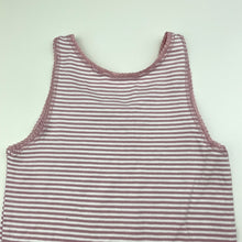 Load image into Gallery viewer, Girls Anko, striped stretchy singlet top, EUC, size 4-6,  