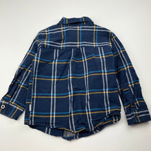 Load image into Gallery viewer, Boys The KidStore, checked cotton long sleeve shirt, GUC, size 3,  