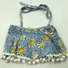 Load image into Gallery viewer, Girls CATPAPA, floral cropped summer top, GUC, size 3,  