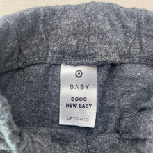 Load image into Gallery viewer, unisex Target, grey cotton shorts, elasticated, EUC, size 0000,  