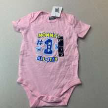 Load image into Gallery viewer, Girls pink, cotton bodysuit / romper, NEW, size 2,  