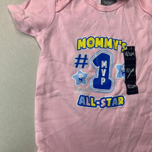 Load image into Gallery viewer, Girls pink, cotton bodysuit / romper, NEW, size 2,  