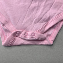Load image into Gallery viewer, Girls pink, cotton bodysuit / romper, NEW, size 2,  