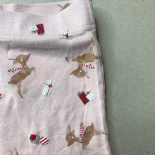 Load image into Gallery viewer, Girls Anko, pink cotton Christmas pyjama shorts, GUC, size 2,  