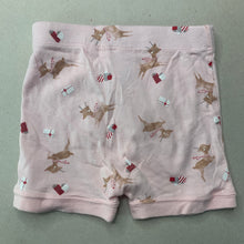 Load image into Gallery viewer, Girls Anko, pink cotton Christmas pyjama shorts, GUC, size 2,  