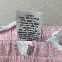 Load image into Gallery viewer, Girls Target, pink cotton pyjama pants / bottoms, EUC, size 1,  