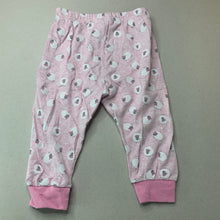 Load image into Gallery viewer, Girls Target, pink cotton pyjama pants / bottoms, EUC, size 1,  