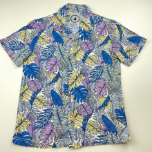 Load image into Gallery viewer, Boys KID, viscose / flax short sleeve shirt, EUC, size 4,  