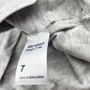 Boys Anko, camo print long sleeve t-shirt / top, FUC, size 7,  