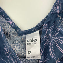 Load image into Gallery viewer, Girls Anko, ruffle cotton summer top, NEW, size 12,  